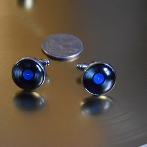 Vinyl Record Cufflinks